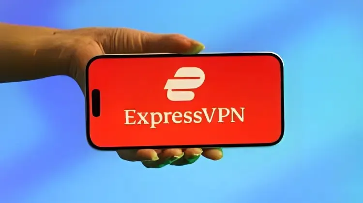 ExpressVPN app on a smartphone